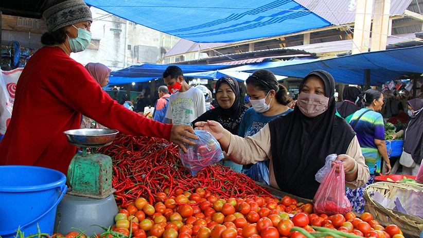 Harga Sembako di Dumai Stabil Jelang Penyekatan Wilayah 6 Mei 2021 - Bagian 1