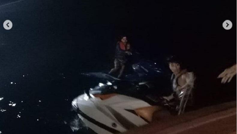 Kehabisan Bahan Bakar, 2 Pengendara Jetski Terombang-Ambing di Perairan Nusa Penida