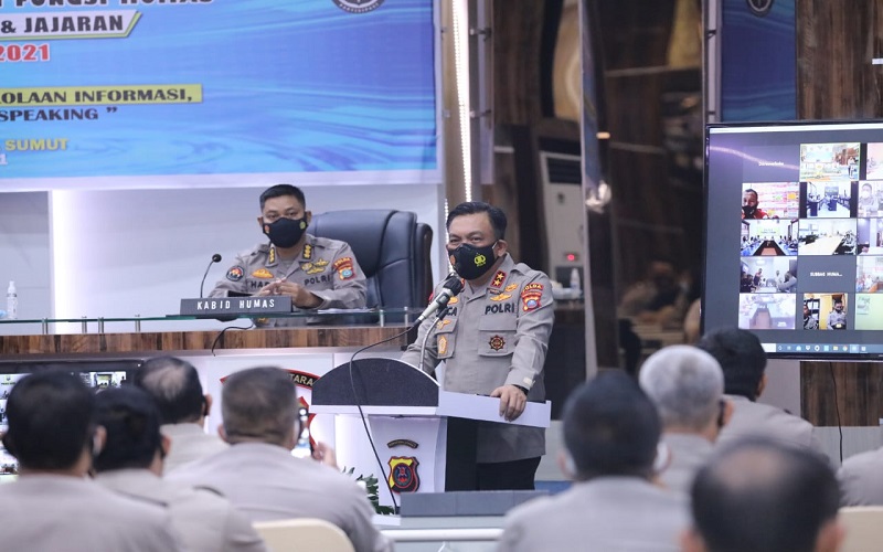 Buka Pelatihan Fungsi Humas, Kapolda Sumut: Jadikan Media Mitra Strategis