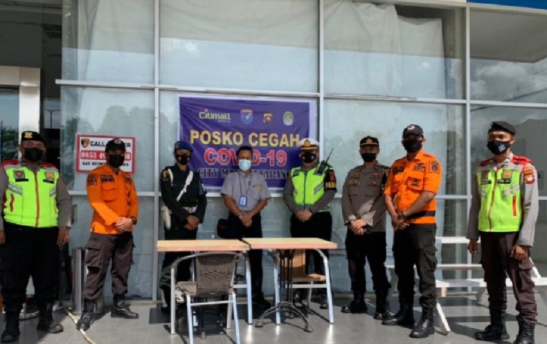 Satgas Covid-19 Ketapang Bikin Posko Pengawasan di Pusat Perbelanjaan