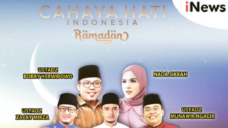 Keberkahan Malam Seribu Bulan, Simak Cahaya Hati Indonesia Ramadan iNews Pukul 12.30 WIB