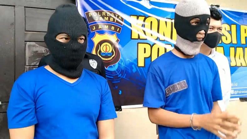 Kawanan Curanmor di Jambi Ditangkap Usai Curi Motor Teman