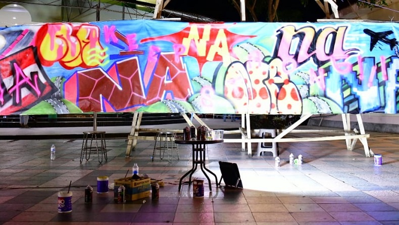 Warga Bantaeng Gelar Pameran Seni Berikan Dukungan untuk Nurdin Abdullah