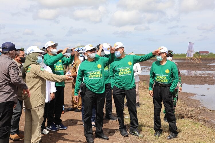Pemprov Kalteng Harap Food Estate Libatkan Petani Secara Langsung