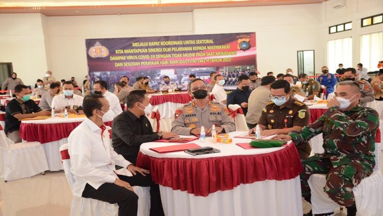 Kesiapan Operasi Ketupat Menumbing 2021, Polda Babel Gelar Rakor Lintas Sektora