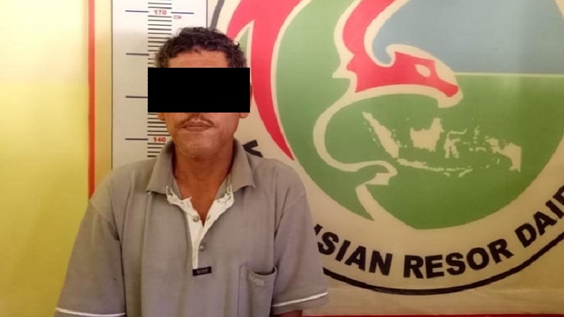 Kantongi Ganja, Pria Paruh Baya Ditangkap di Perladangan Sidikalang