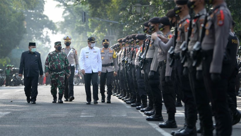 Ridwan Kamil Pimpin Apel Gelar Pasukan Operasi Ketupat Lodaya 2021 - Bagian 1