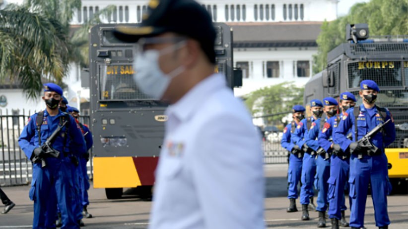 Ridwan Kamil Pimpin Apel Gelar Pasukan Operasi Ketupat Lodaya 2021 - Bagian 2