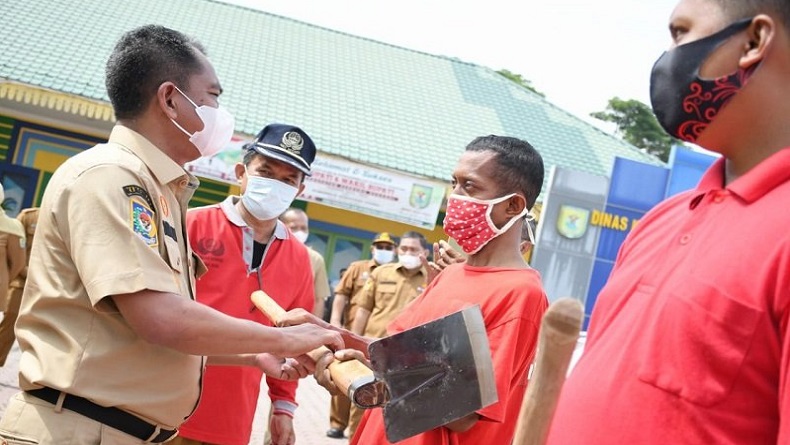 Bupati Sergai Bentuk Pasukan Merah, Ini Tugasnya