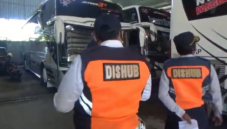 Tim Gabungan Sidak Agen Bus AKAP, Tak Boleh Jual Tiket selama Larangan Mudik