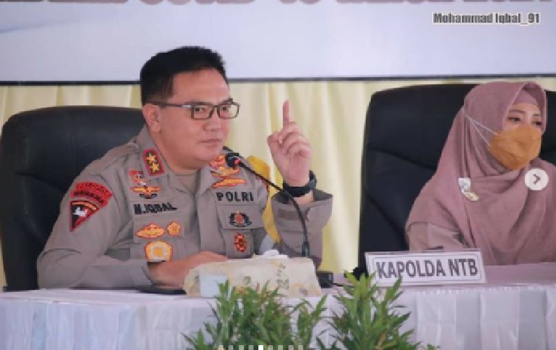 Kapolda NTB Tindak Tegas Warga yang Nekat Mudik