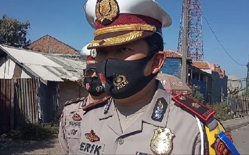 Pemudik Motor Melintas di Jalan Raya Bandung-Garut, Petugas Akan Lakukan Penyekatan Sore Ini