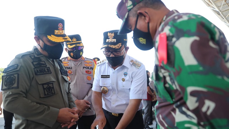 Apel Operasi Ketupat di Lapangan Karebosi, Danny Pomanto: Satgas Raika Siap Bersinergi