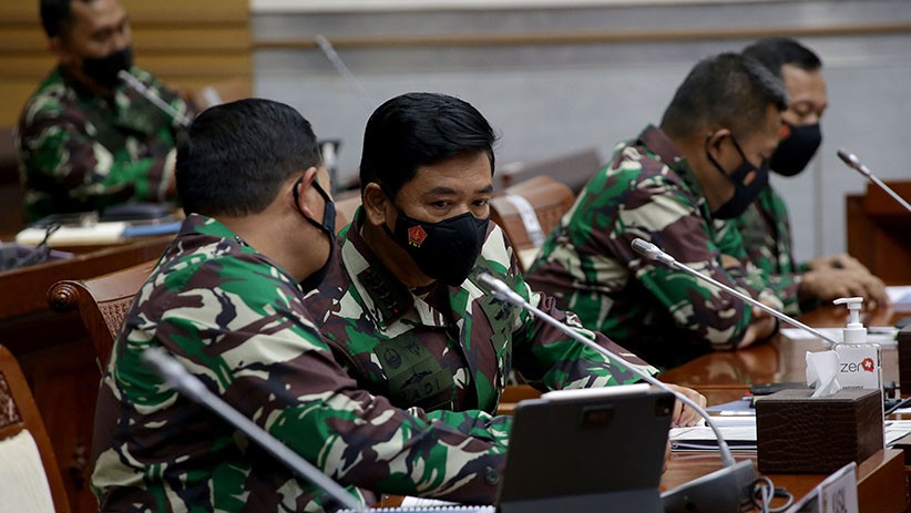 Panglima TNI bersama KSAL Ikuti Raker DPR Bahas Peristiwa KRI Nanggala Tenggelam - Bagian 2