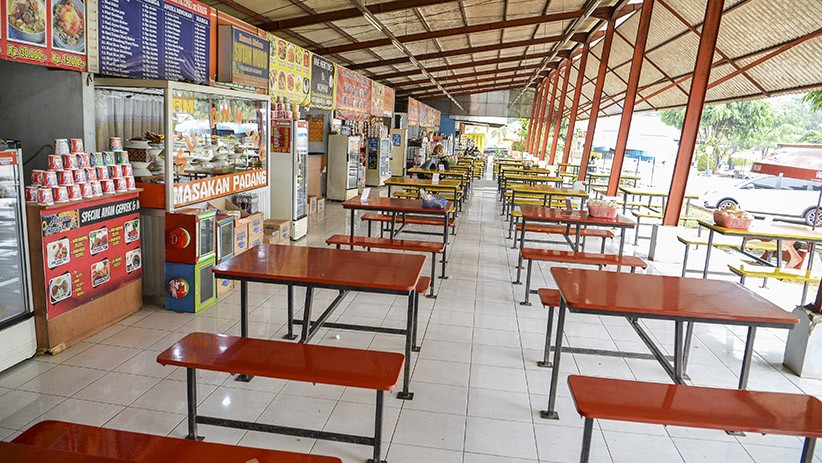 Suasana Sepi Rest Area Tol Cipali Tidak Ada Pengunjung - Bagian 1