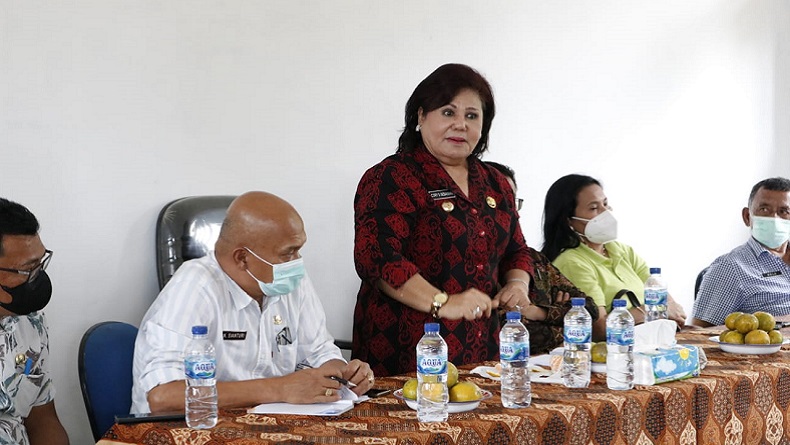 Tinjau SMP Negeri 2 Laubaleng, Bupati Karo: Sekolah Tidak Perlu Keluar Lagi