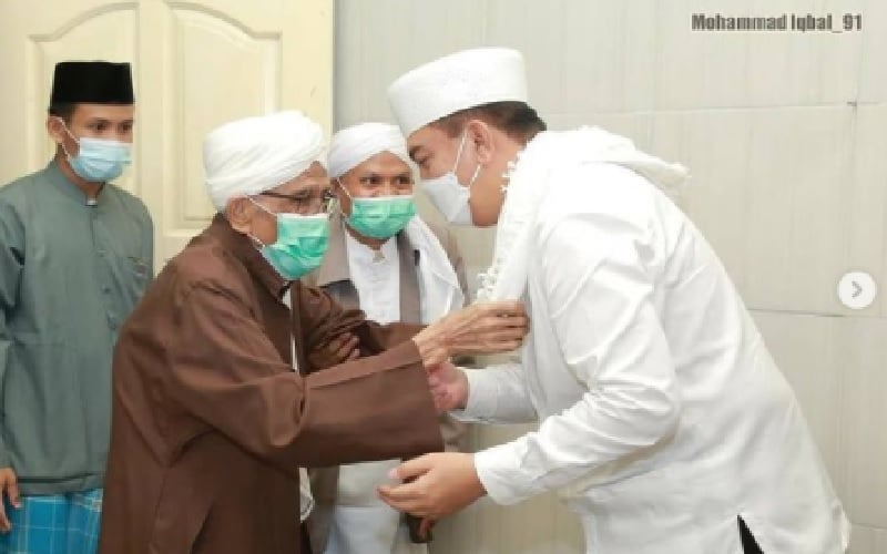 Setahun Jabat Kapolda NTB, M Iqbal Sowan Lagi ke TGH Lalu Muhammad Turmudzi Badaruddin