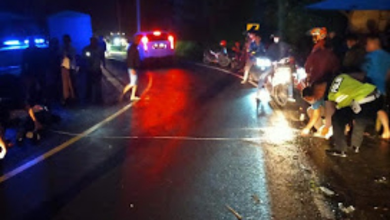 Kecelakaan Maut di Trans Sulawesi, Pengendara Motor Tewas Terlindas Ban Truk 