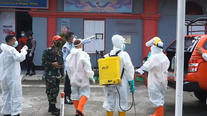 Puluhan Napi Batusangkar Positif Covid-19 