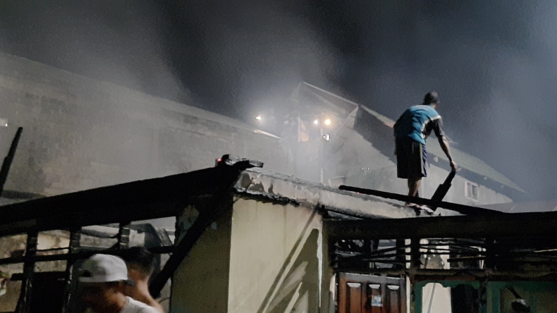 Kebakaran di Ternate, Rumah yang Dihuni Pria Gangguan Jiwa Ludes Terbakar