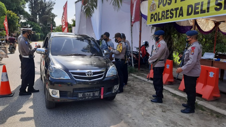 title Terjaring Operasi Penyekatan di Sergai-Deliserdang, Ratusan Pengedara Diputar Balik Terjaring Operasi Penyekatan di Sergai-Deliserdang, Ratusan Pengedara Diputar Balik