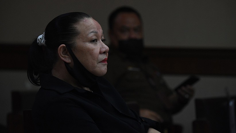 Bobol Uang Rp1,2 Triliun, Begini Ekspresi Maria Pauline Lumowa - Bagian 1
