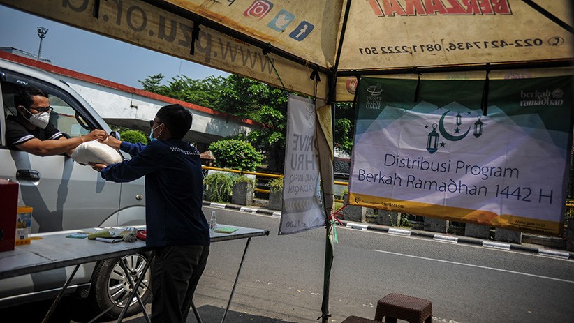 Pembayaran Zakat Fitrah dengan Layanan Drive Thru - Bagian 2