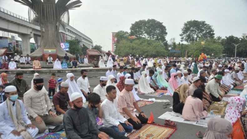 Di Palembang, Hanya 30 Kelurahan Ini Diizinkan Gelar Salat Id di Masjid