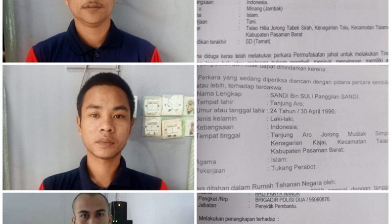 Lompati Pagar Berduri, Tiga Napi Narkoba Lapas Talu Sumbar Melarikan Diri