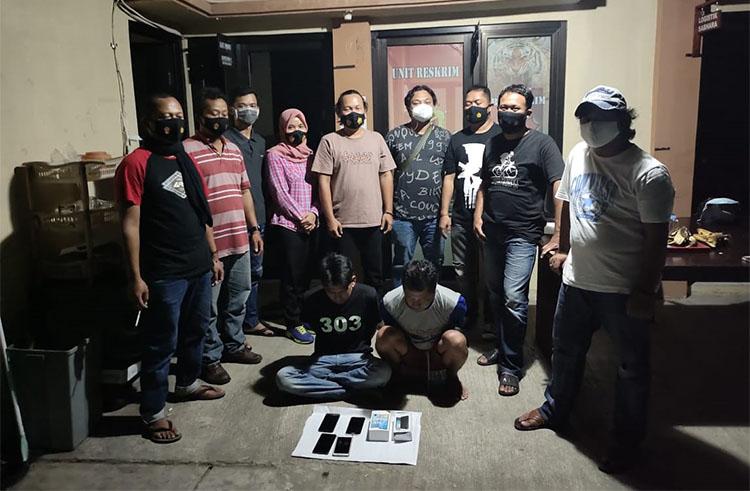 Gondol 19 Handphone, 2 Pencuri di Kulonprogo Ditangkap Polisi