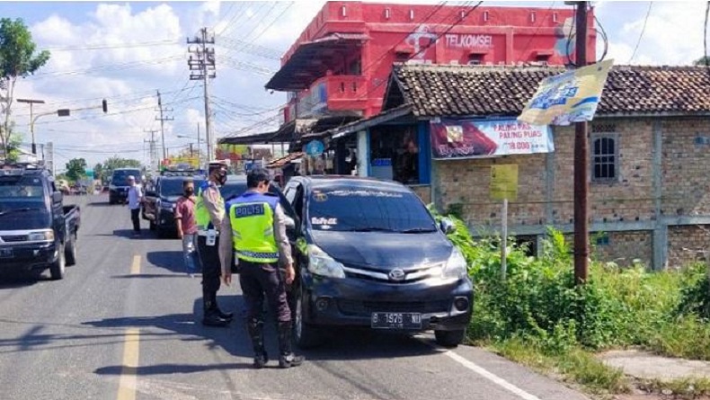 Nekat Mangkal di Masa Larangan Mudik, 10 Travel Gelap Ditindak Polres OKU Sumsel