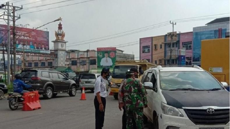 Larangan Mudik, 1.500 Kendaraan Gagal Masuk Palembang dan Diminta Putar Balik