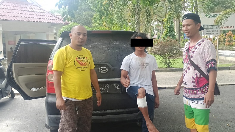 Ditangkap di Riau, Pencuri Mobil di Pematangsiantar Ditembak Polisi