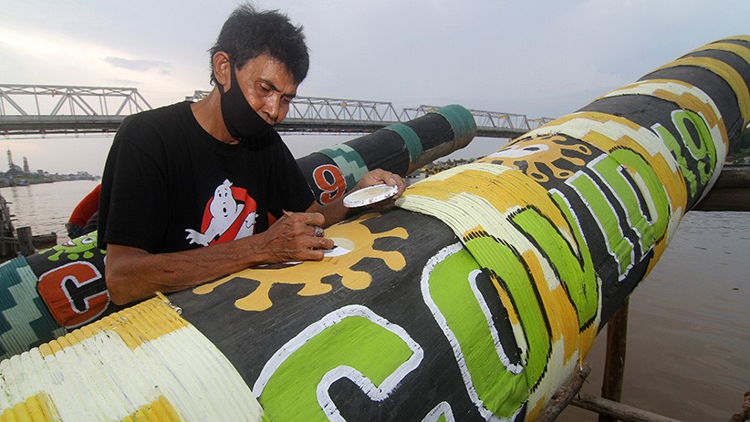 Meriam Karbit Ukuran Besar Akan Meriahkan Malam Takbiran Besok di Pontianak - Bagian 2