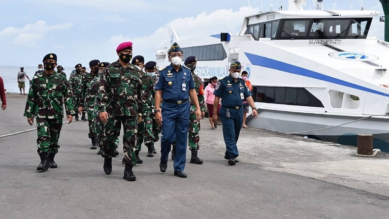 Jelang Lebaran, Danlantamal VIII Pastikan Pengamanan Laut Diperketat 