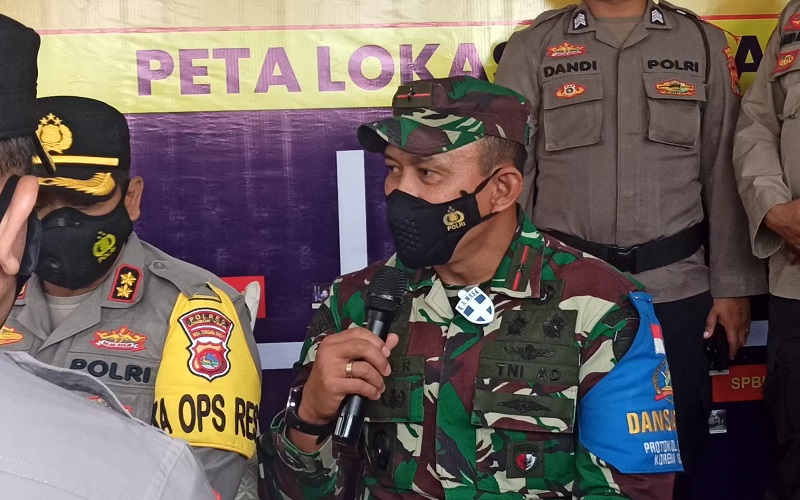 Pantau Pos Pengamanan Mudik di Lotim, Danrem 162 Wira Bhakti: Jangan Sampai Jebol