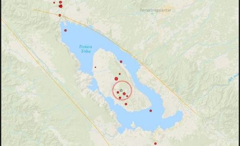 Bmkg Toba Samosir Diguncang 10 Kali Gempa Beruntun Dalam Waktu 40 Menit Bagian 1