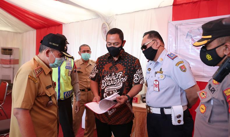 Pantau Pos Penyekatan Mudik, Ini yang Dilakukan Wali Kota Semarang