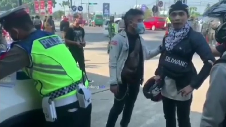 Viral Pemudik "Kesurupan" di Padalarang, Ieu Wilayah Aing, Siliwangi!!!