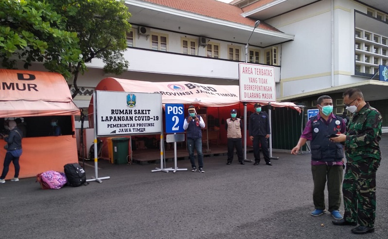 Jelang Lebaran, 7.002 Pasien Covid-19 di RS Lapangan Jatim Sembuh 