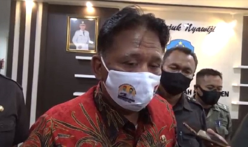 Kumpulkan Seluruh Pejabat dan Camat, Wabup Nganjuk: Mohon Mas Bupati Didoakan 