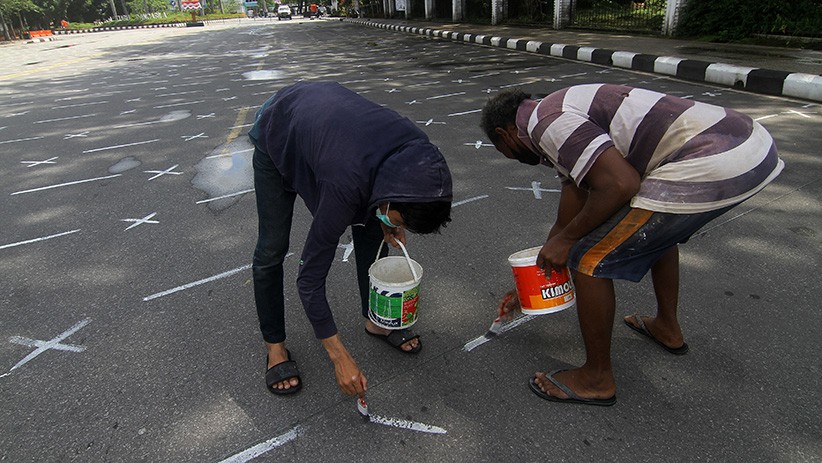 Persiapan Sholat Idul Fitri di Alun-Alun Kapuas - Bagian 2