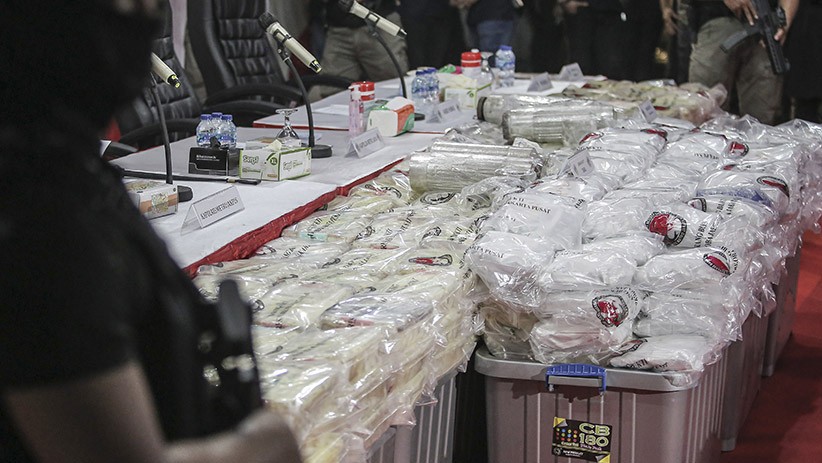 Penampakan Barang Bukti 310 Kg Sabu Jaringan Internasional - Bagian 3