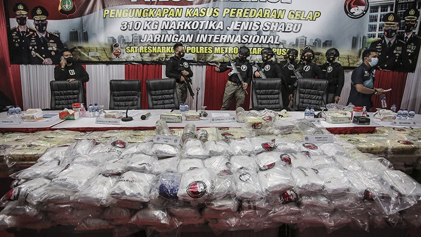 Penampakan Barang Bukti 310 Kg Sabu Jaringan Internasional - Bagian 2