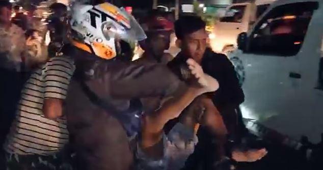 Kecelakaan Beruntun 3 Motor Pemudik di Cirebon, 2 Luka-Luka