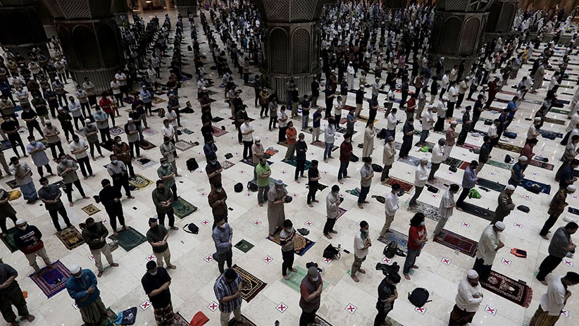 Masjid Istiqlal Tidak Gelar Salat Idul Fitri 1442 H - Bagian 1