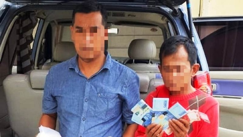 2 Pengedar Uang Palsu Ditangkap Polisi saat Istirahat di Masjid Kawasan Nagan Raya 