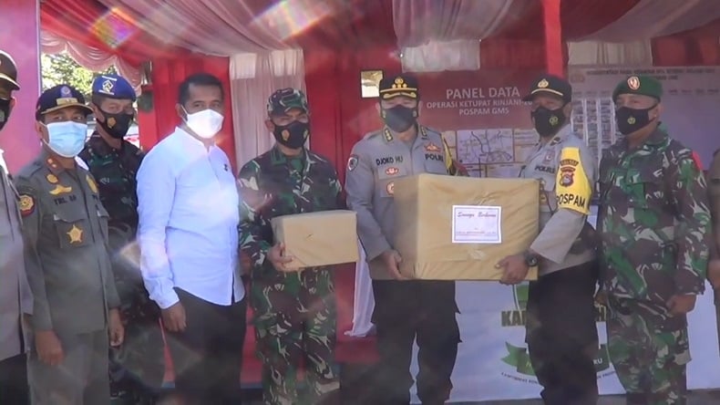 Irwasda Polda NTB Sidak Pos Pengamanan Hari Raya Idul Fitri