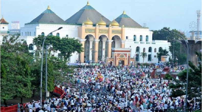 Sholat Id di Masjid Agung Palembang Dibatasi Hanya 1.000 Orang