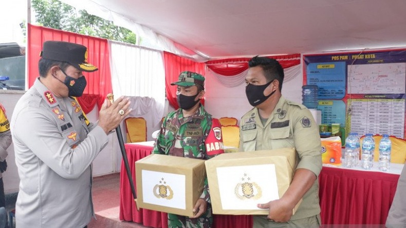 Kapolda Sulut Cek Pelaksanaan Operasi Ketupat Samrat di Bitung